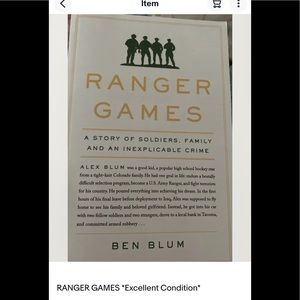 Book Ranger Games softcover Book new